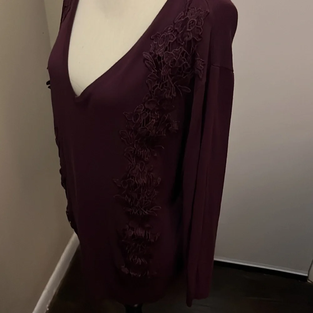 Lane Bryant 18/20 Sweater Purple - Picture 3 of 6